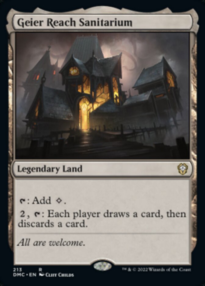 Geier Reach Sanitarium [Dominaria United Commander] | The CG Realm
