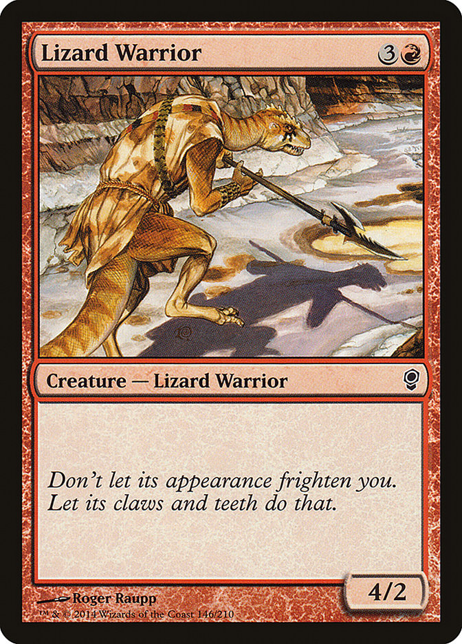 Lizard Warrior [Conspiracy] | The CG Realm