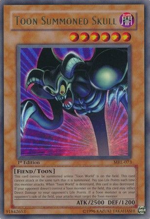 Toon Summoned Skull [MRL-073] Ultra Rare | The CG Realm