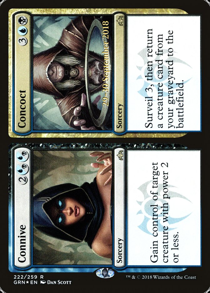 Connive // Concoct [Guilds of Ravnica Prerelease Promos] | The CG Realm