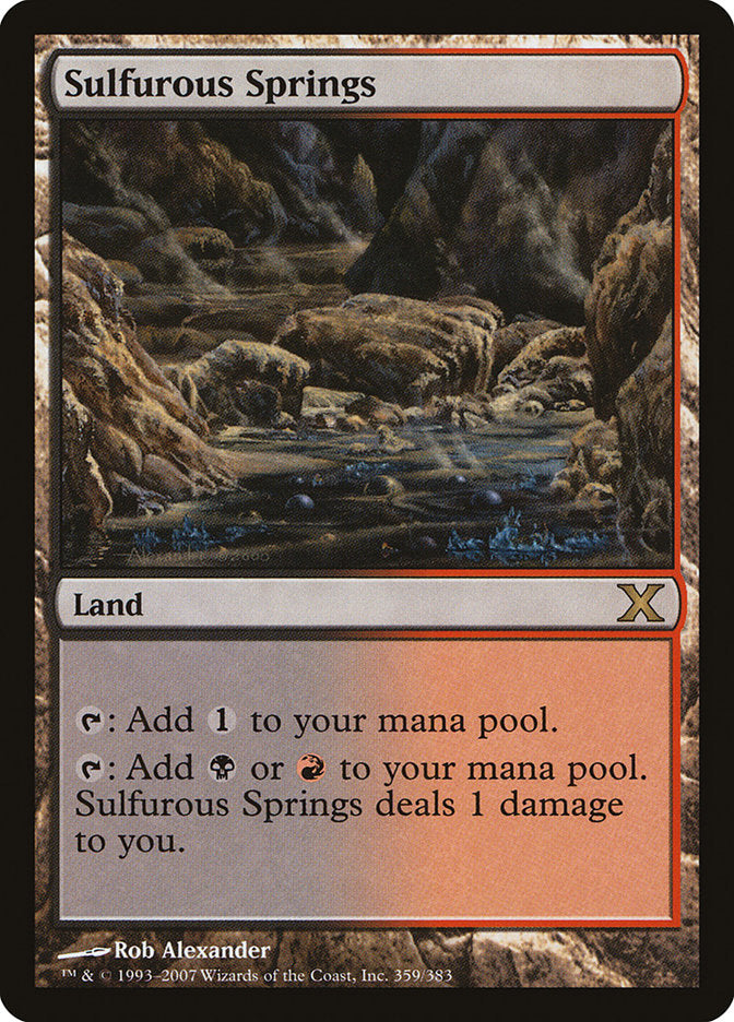 Sulfurous Springs [Tenth Edition] | The CG Realm