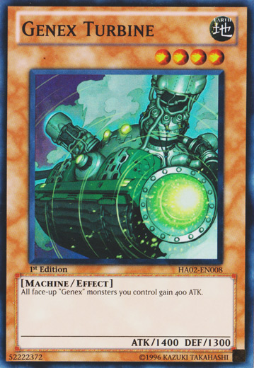 Genex Turbine [HA02-EN008] Super Rare | The CG Realm