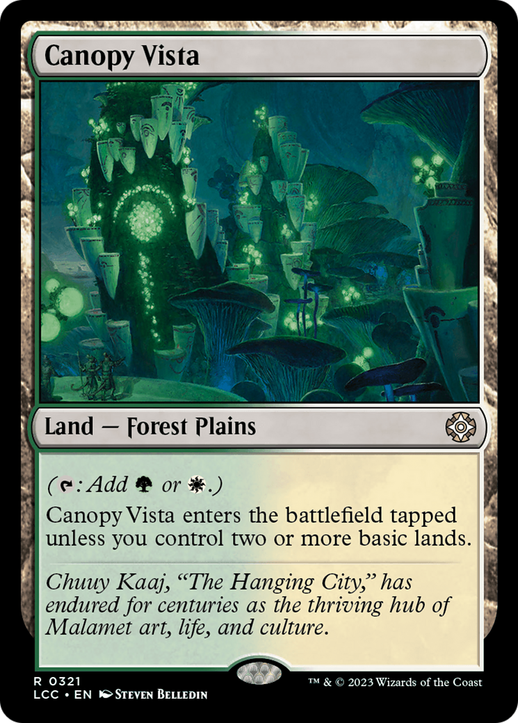 Canopy Vista [The Lost Caverns of Ixalan Commander] | The CG Realm