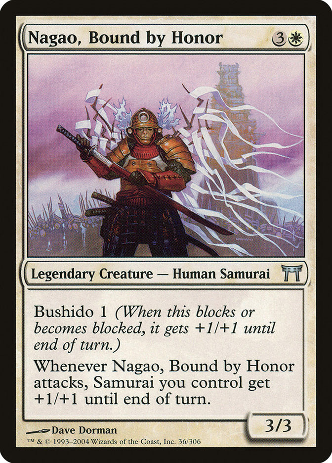 Nagao, Bound by Honor [Champions of Kamigawa] | The CG Realm