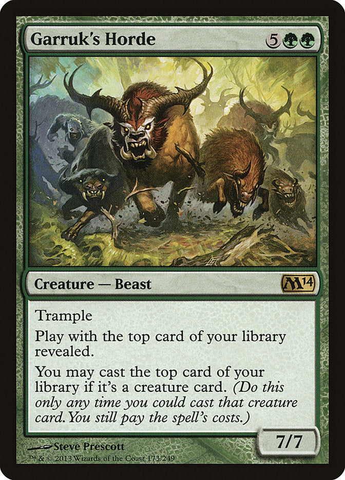 Garruk's Horde [Magic 2014] | The CG Realm