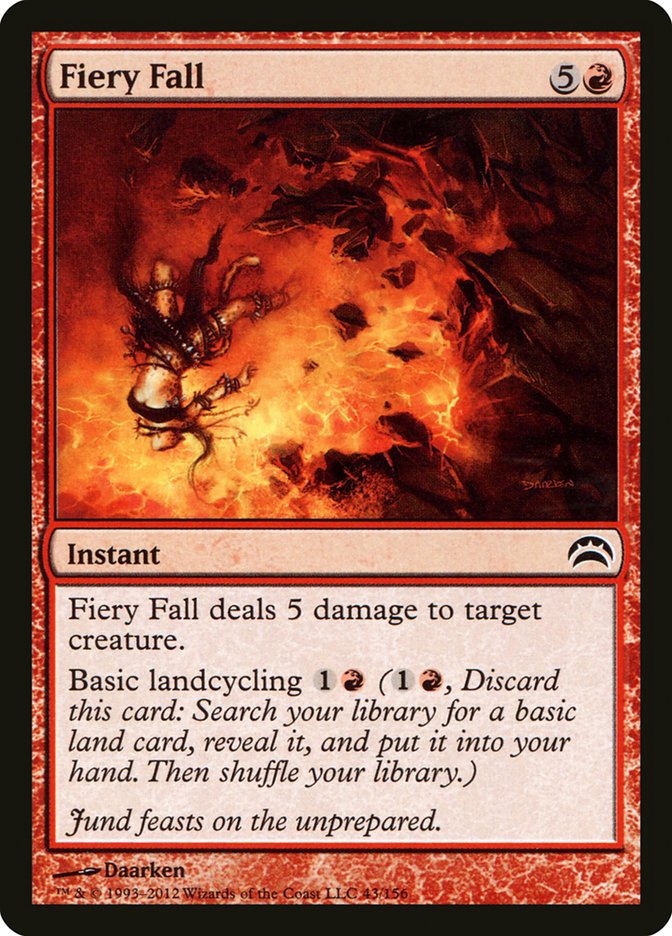 Fiery Fall [Planechase 2012] | The CG Realm