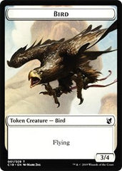 Bird (001) // Sculpture Double-Sided Token [Commander 2019 Tokens] | The CG Realm