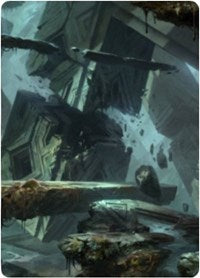 Swamp 3 Art Card [Zendikar Rising Art Series] | The CG Realm