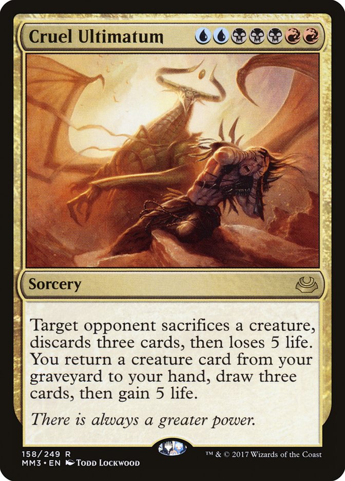 Cruel Ultimatum [Modern Masters 2017] | The CG Realm