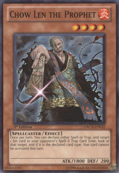 Chow Len the Prophet [ORCS-EN032] Common | The CG Realm