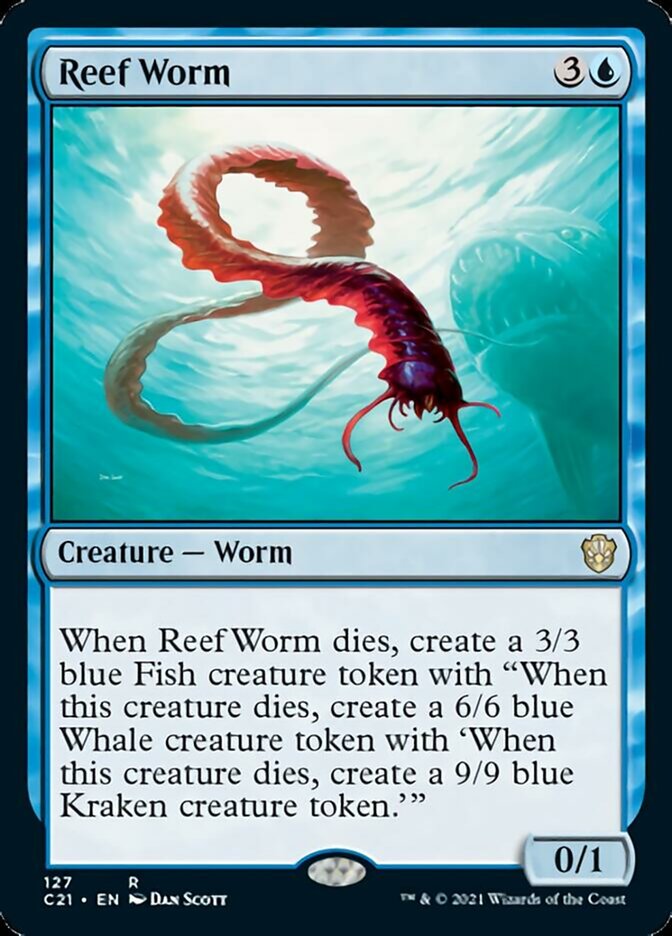 Reef Worm [Commander 2021] | The CG Realm