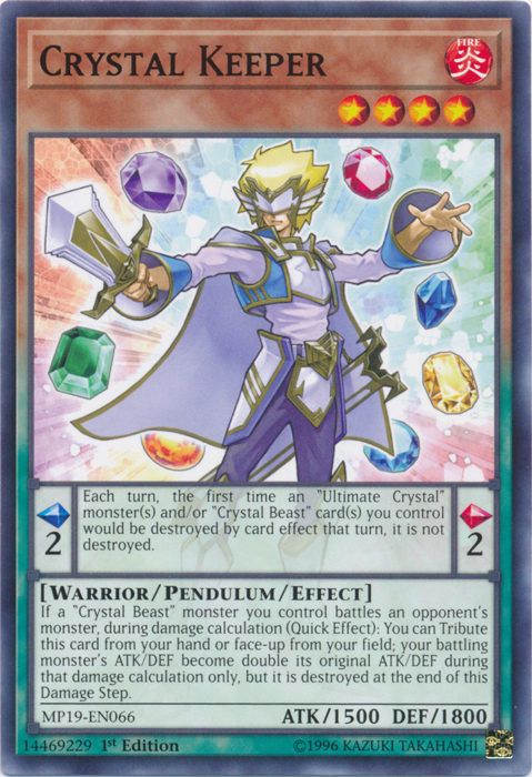 Crystal Keeper [MP19-EN066] Common | The CG Realm