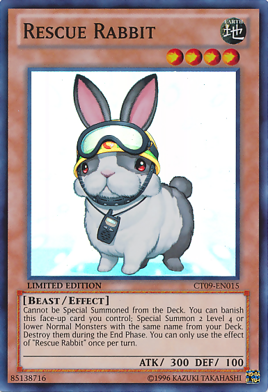 Rescue Rabbit [CT09-EN015] Super Rare | The CG Realm