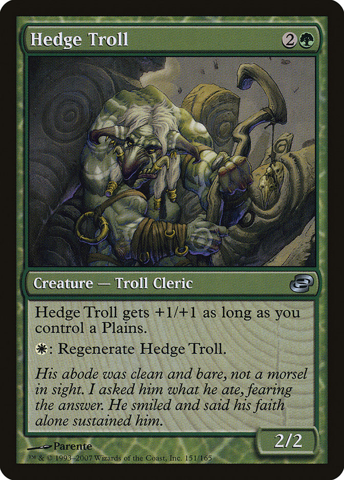 Hedge Troll [Planar Chaos] | The CG Realm