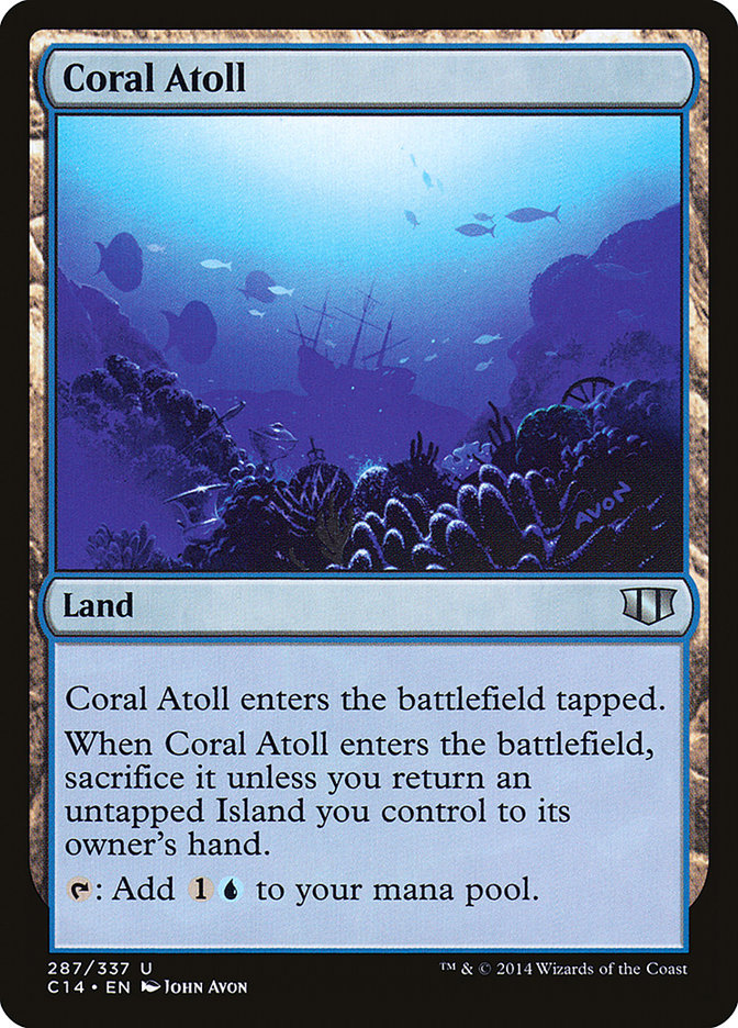 Coral Atoll [Commander 2014] | The CG Realm