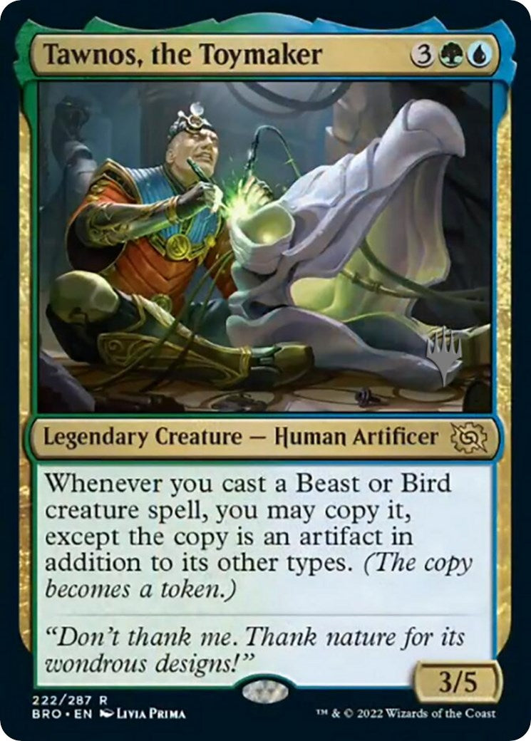 Tawnos, the Toymaker (Promo Pack) [The Brothers' War Promos] | The CG Realm