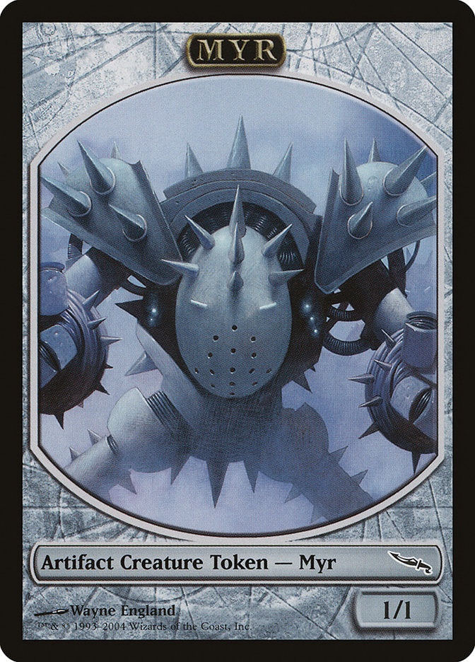 Myr Token [Magic Player Rewards 2004] | The CG Realm
