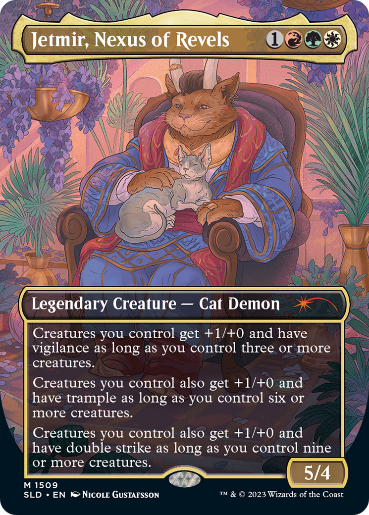 Jetmir, Nexus of Revels // Jetmir, Nexus of Revels [Secret Lair Commander Deck: Raining Cats and Dogs] | The CG Realm