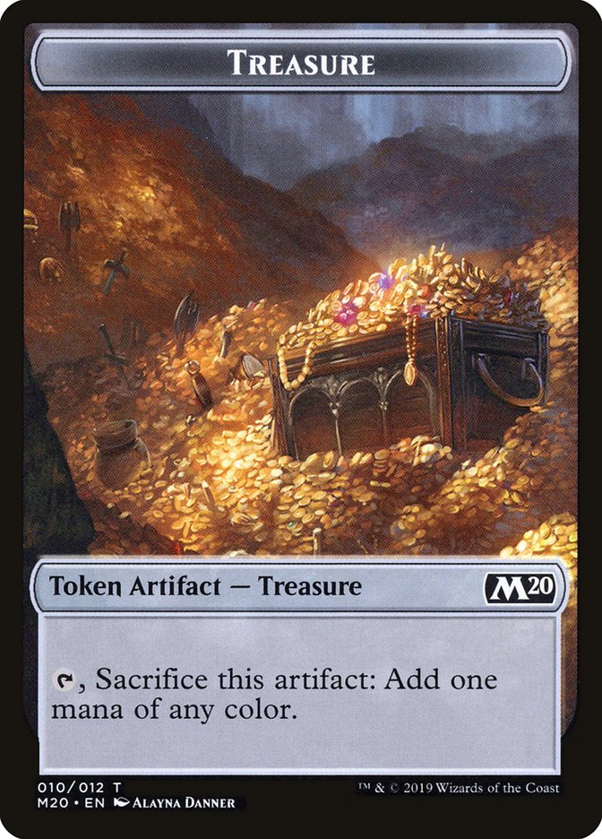Treasure Token [Core Set 2020 Tokens] | The CG Realm