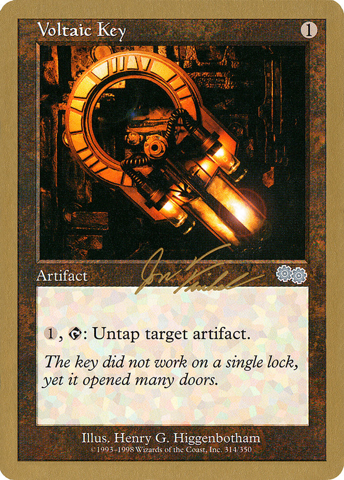 Voltaic Key (Jon Finkel) [World Championship Decks 2000] | The CG Realm
