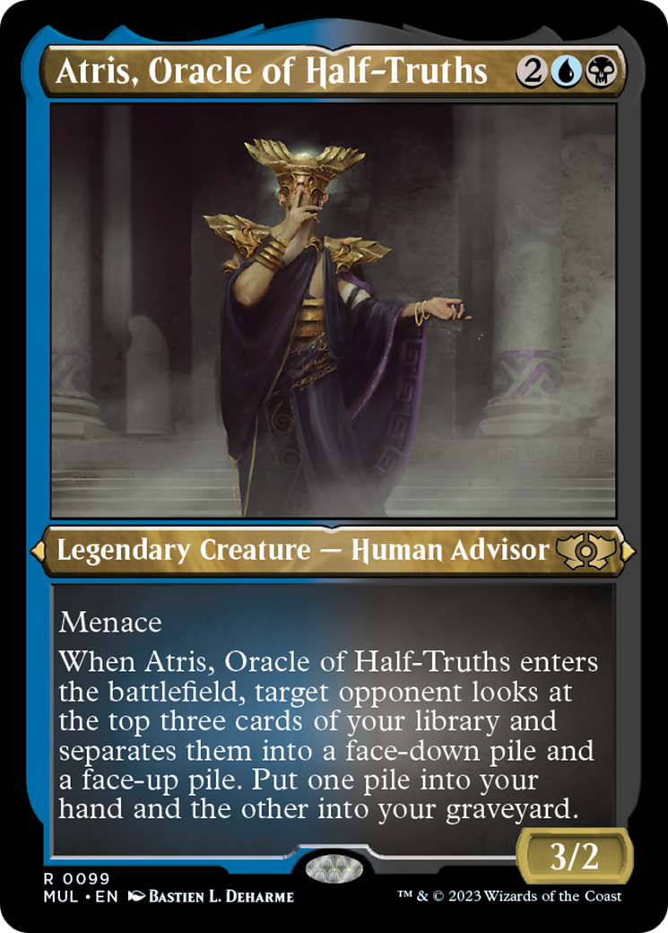 Atris, Oracle of Half-Truths (Foil Etched) [Multiverse Legends] | The CG Realm