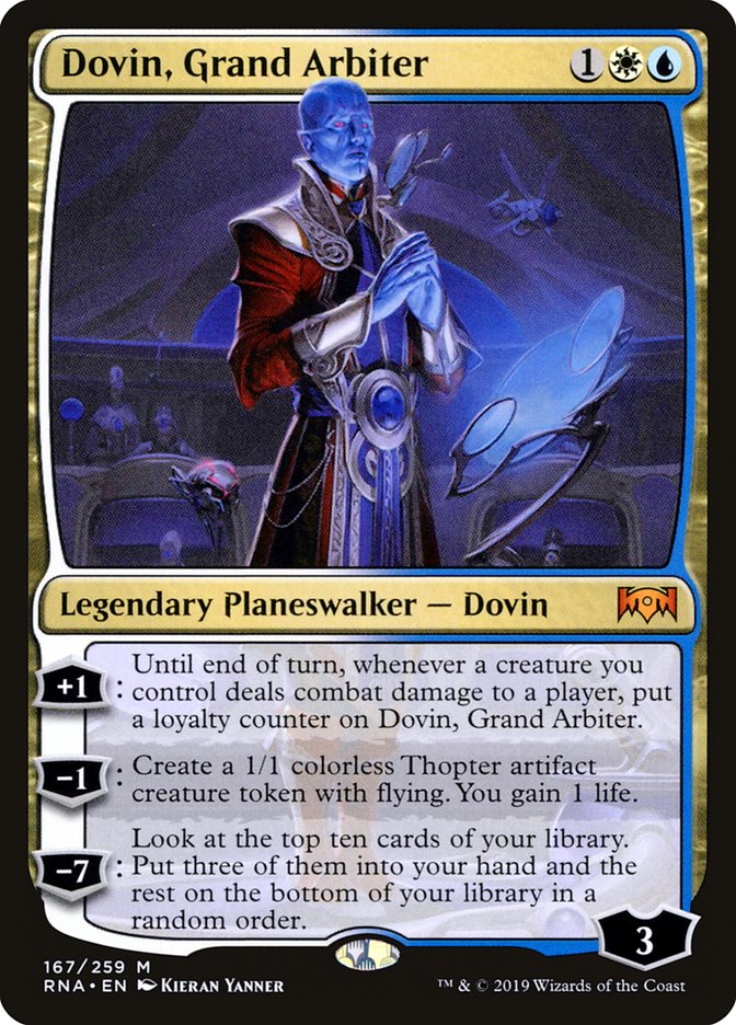 Dovin, Grand Arbiter [Ravnica Allegiance] | The CG Realm