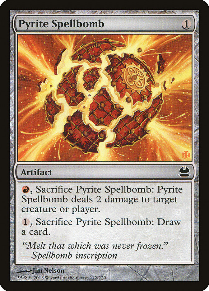 Pyrite Spellbomb [Modern Masters] | The CG Realm