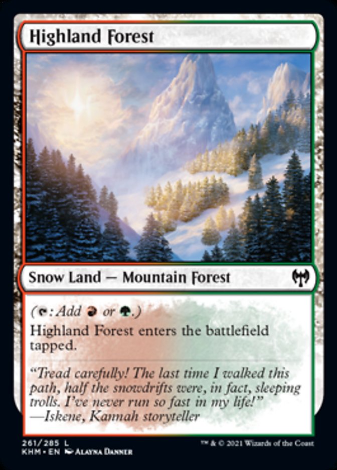 Highland Forest [Kaldheim] | The CG Realm