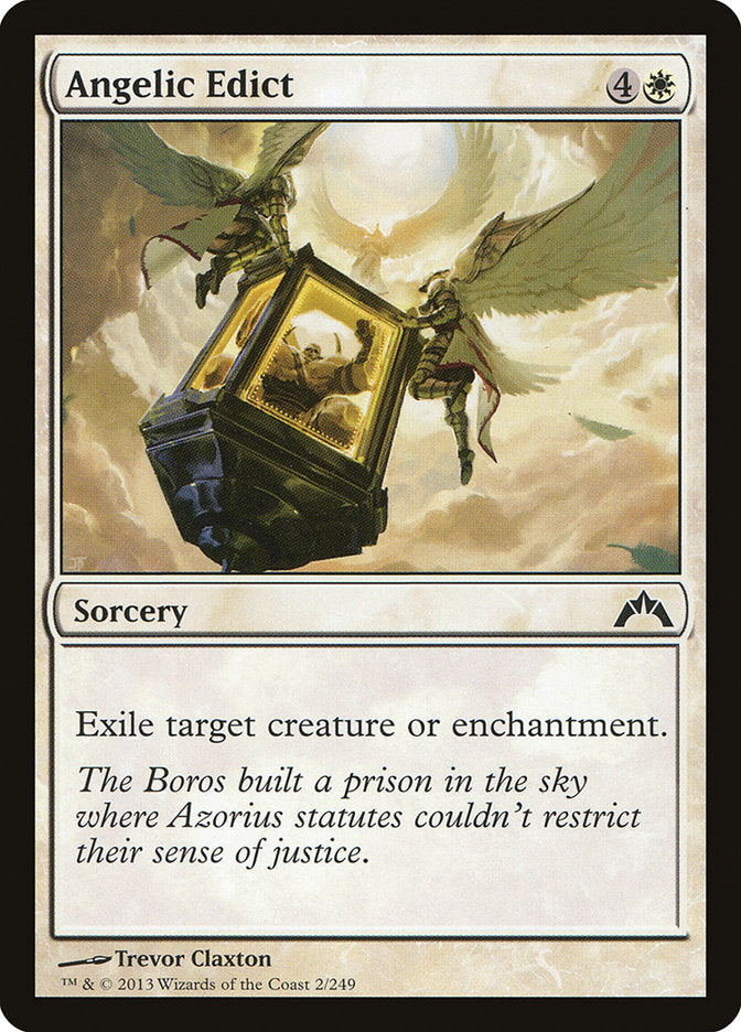 Angelic Edict [Gatecrash] | The CG Realm