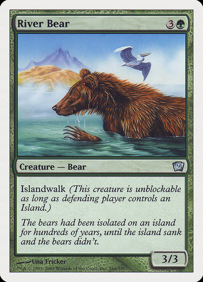 River Bear [Ninth Edition] | The CG Realm