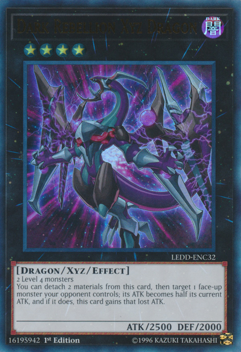 Dark Rebellion Xyz Dragon [LEDD-ENC32] Ultra Rare | The CG Realm