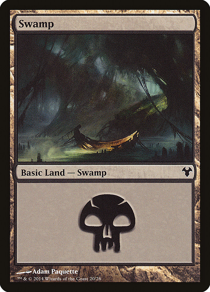 Swamp (20) [Modern Event Deck 2014] | The CG Realm