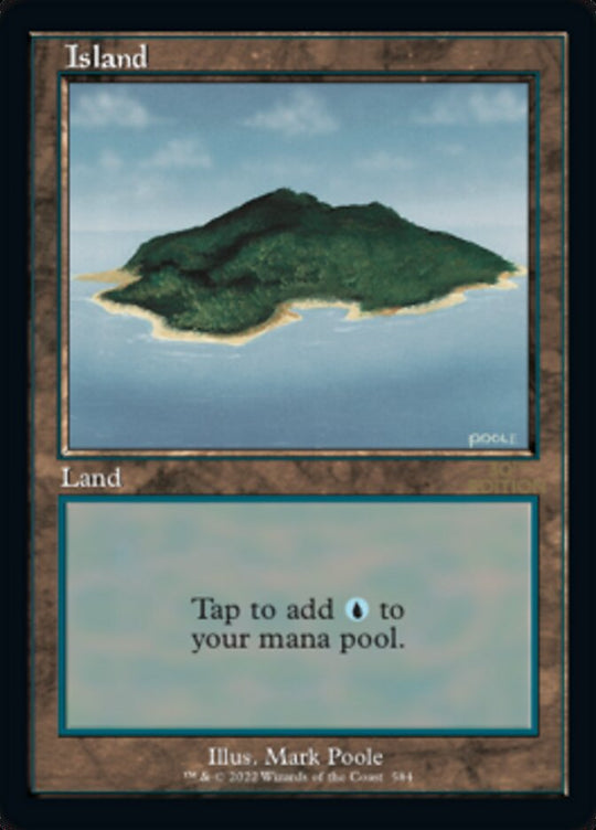 Island (584) (Retro Frame) (30A-584) - 30th Anniversary Edition