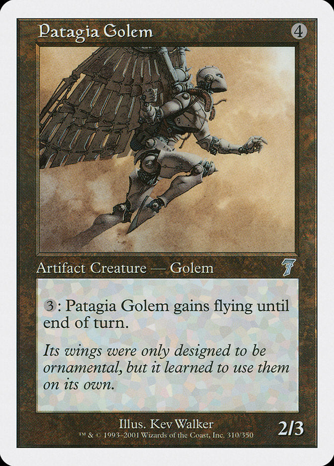 Patagia Golem [Seventh Edition] | The CG Realm