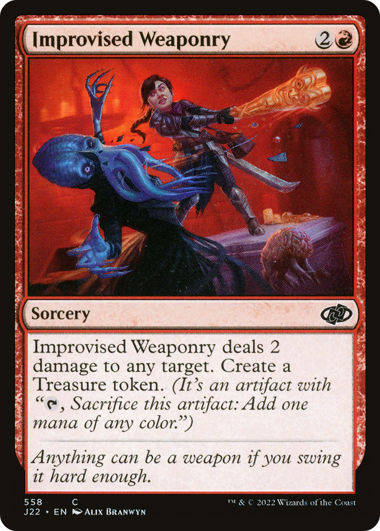 Improvised Weaponry [Jumpstart 2022] | The CG Realm