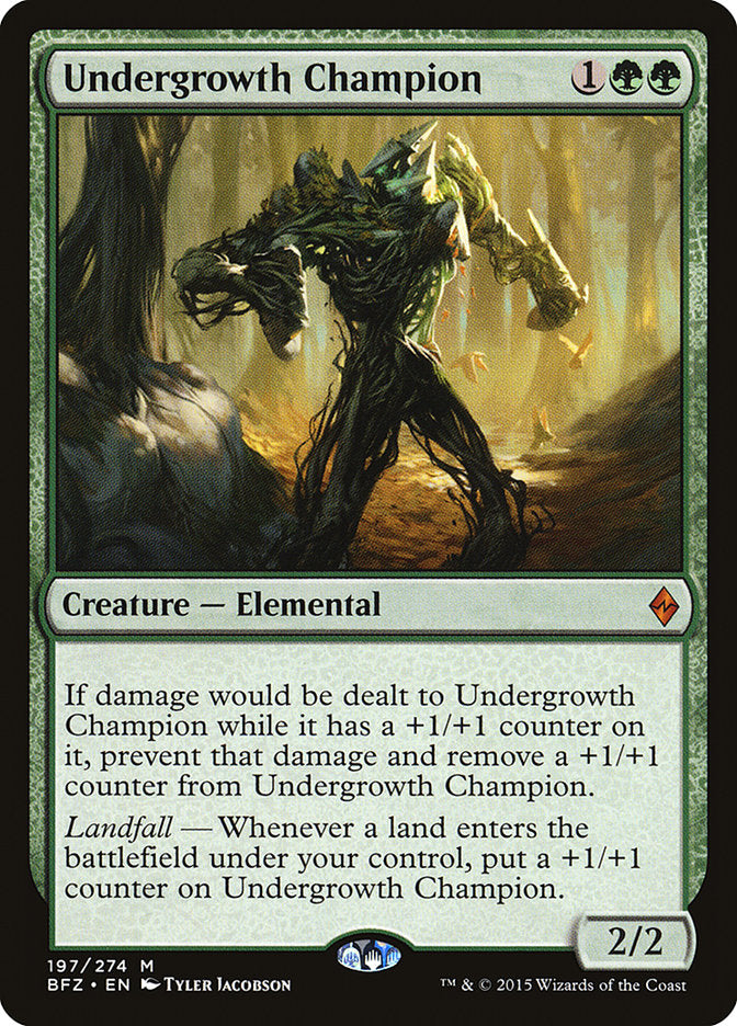 Undergrowth Champion [Battle for Zendikar] | The CG Realm