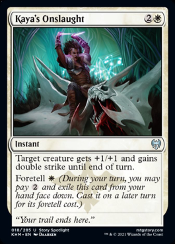 Kaya's Onslaught [Kaldheim] | The CG Realm