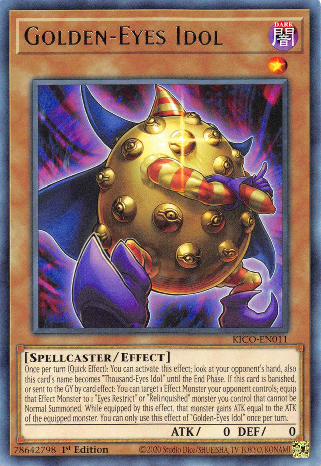 Golden-Eyes Idol (Rare) [KICO-EN011] Rare | The CG Realm