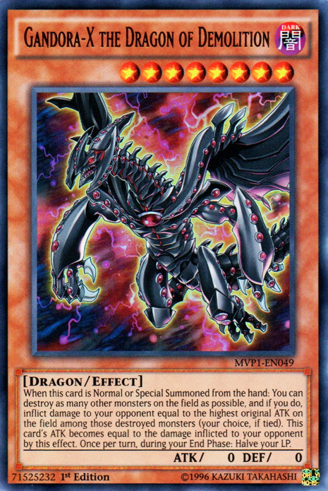 Gandora-X the Dragon of Demolition [MVP1-EN049] Ultra Rare | The CG Realm