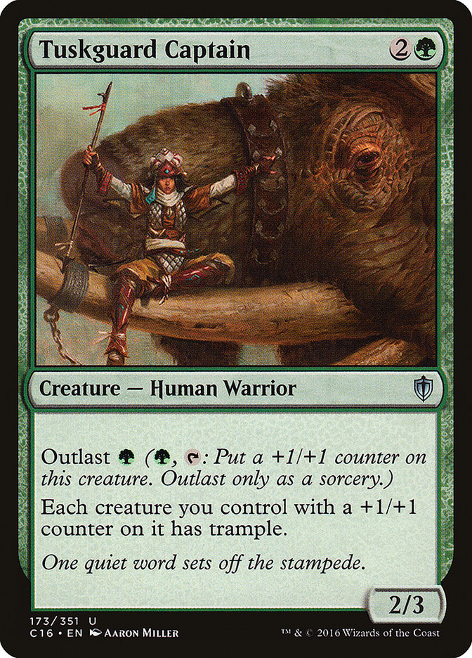 Tuskguard Captain [Commander 2016] | The CG Realm