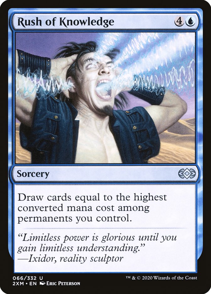 Rush of Knowledge [Double Masters] | The CG Realm