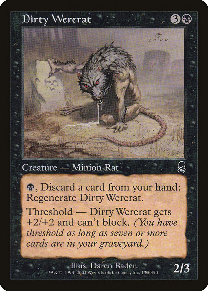 Dirty Wererat [Odyssey] | The CG Realm