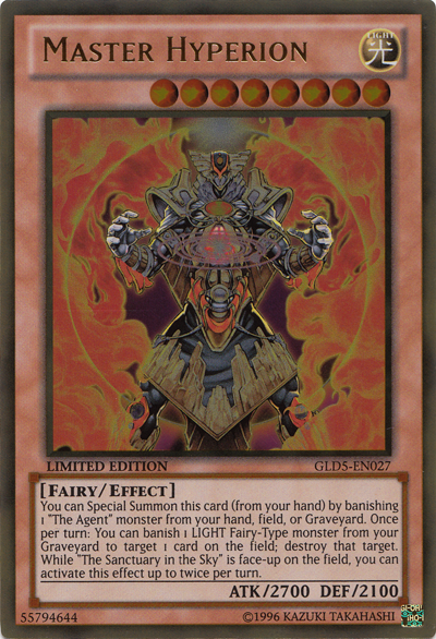 Master Hyperion [GLD5-EN027] Gold Rare | The CG Realm