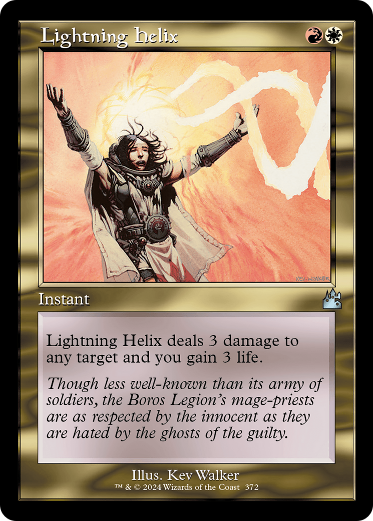 Lightning Helix (Retro Frame) [Ravnica Remastered] | The CG Realm