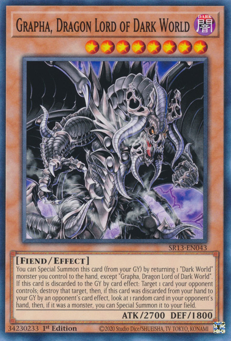 Grapha, Dragon Lord of Dark World [SR13-EN043] Common | The CG Realm