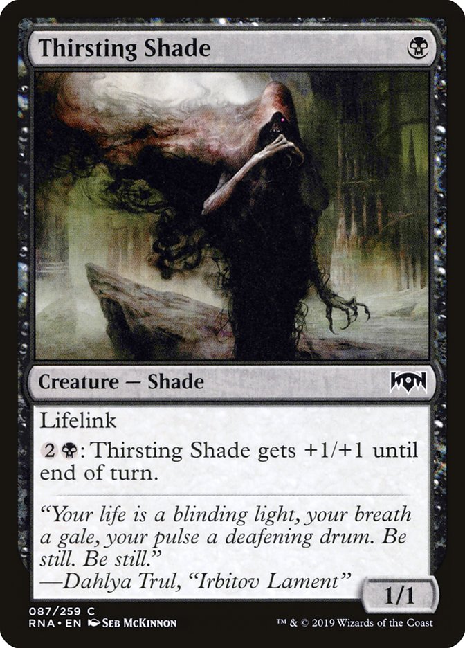 Thirsting Shade [Ravnica Allegiance] | The CG Realm