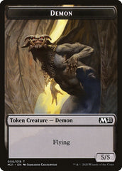 Angel // Demon Double-Sided Token [Core Set 2021 Tokens] | The CG Realm