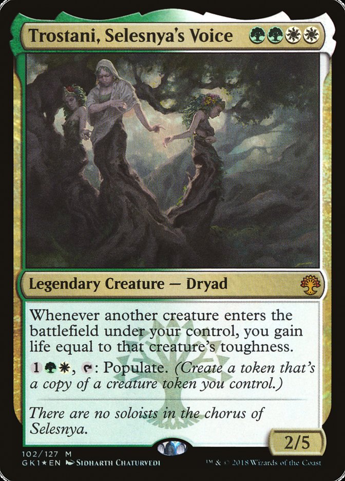 Trostani, Selesnya's Voice [Guilds of Ravnica Guild Kit] | The CG Realm