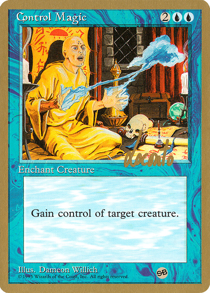 Control Magic (Michael Loconto) (SB) [Pro Tour Collector Set] | The CG Realm