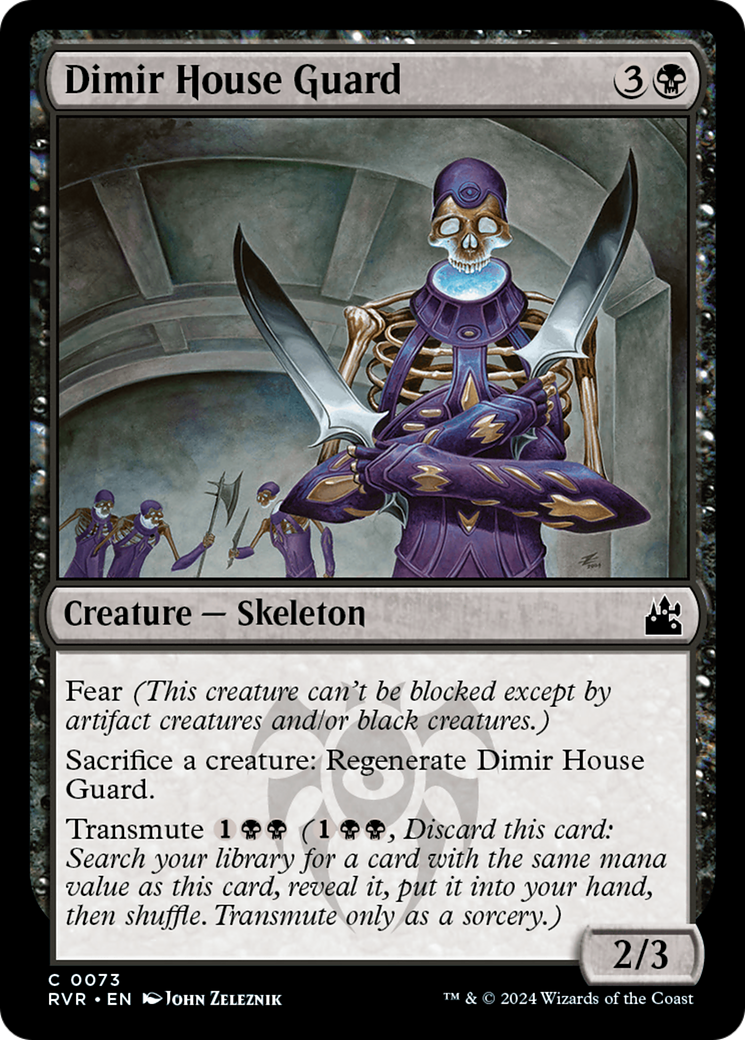 Dimir House Guard [Ravnica Remastered] | The CG Realm